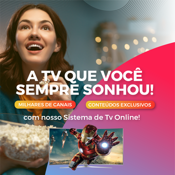 BANNER TV ONLINE 450 x 450 px SEMPRE SONHOU